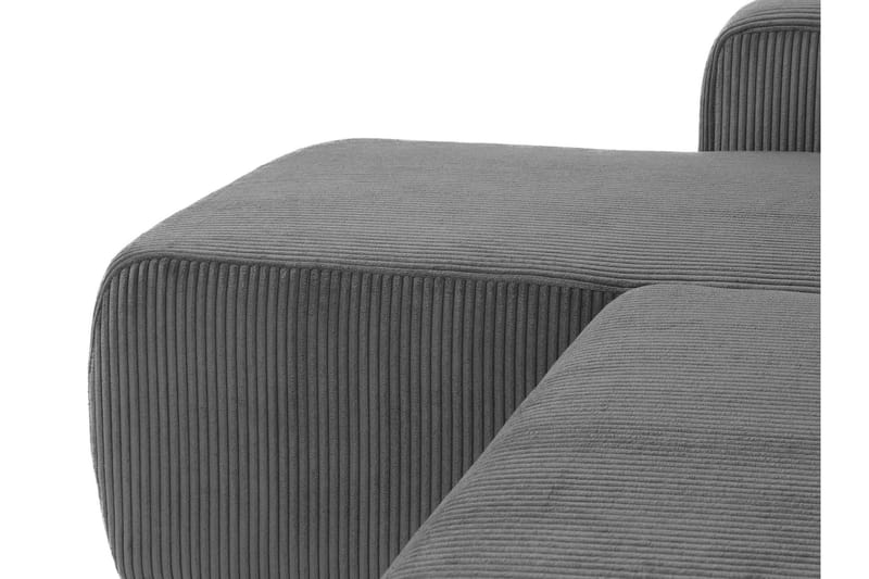 Barile Soffa med Divan 3-sits - Grå - Möbler - Vardagsrum - Soffor - Divansoffa & schäslong