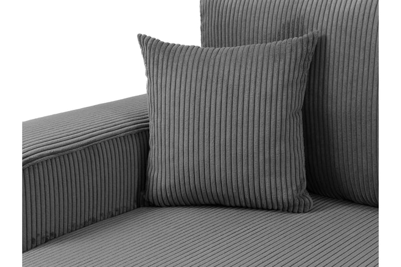 Barile Soffa med Divan 3-sits - Grå - Möbler - Vardagsrum - Soffor - Divansoffa & schäslong