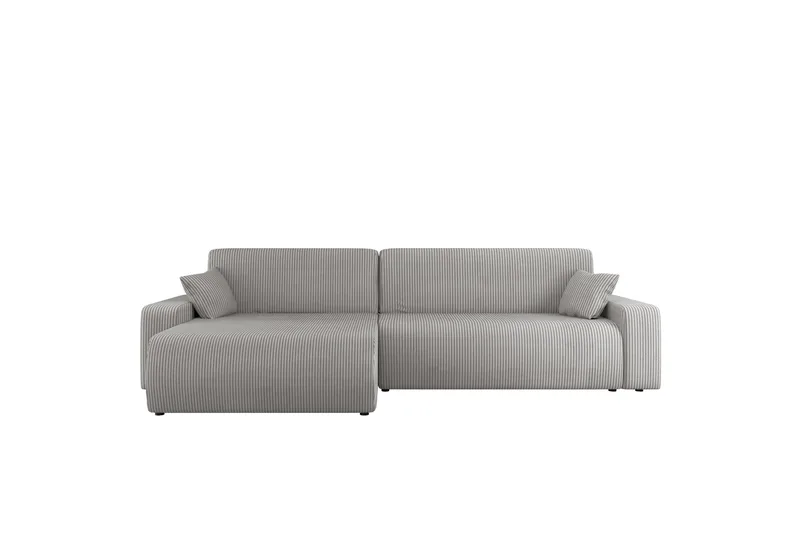 Barile Soffa med Divan 3-sits, Ljusgrå