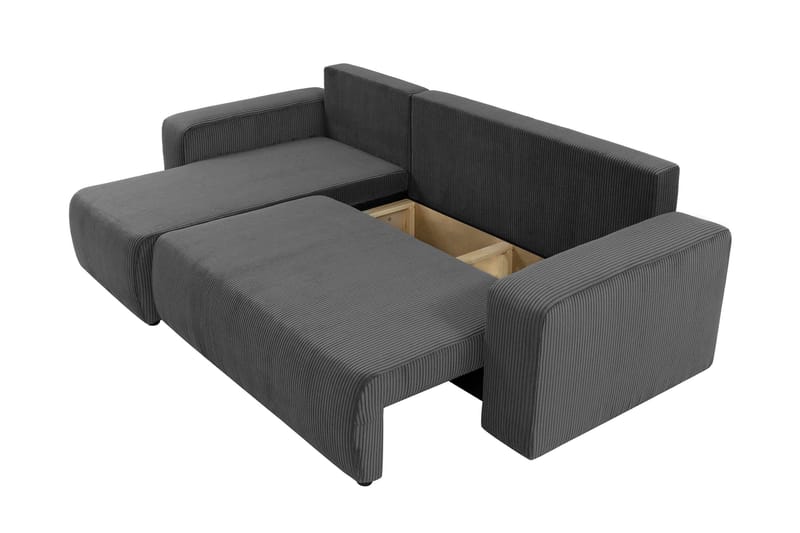 Barile Soffa med Divan 3-sits - Ljusgrå - Möbler - Vardagsrum - Soffor - Divansoffa & schäslong