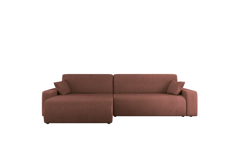Barile Soffa med Divan 3-sits, Rosa