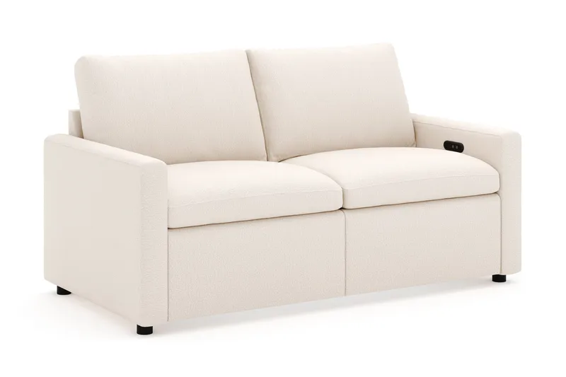 Barsele 2-sits Elektrisk Reclinersoffa - Beige - Möbler - Vardagsrum - Soffor - Reclinersoffor & Biosoffor