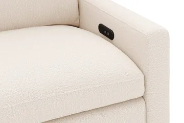 Barsele 2-sits Elektrisk Reclinersoffa - Beige - Möbler - Vardagsrum - Soffor - Reclinersoffor & Biosoffor
