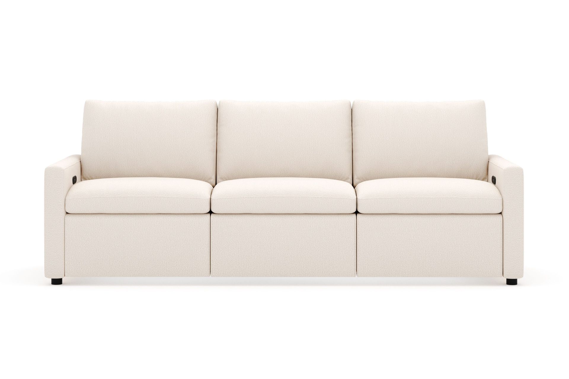 barsele 3-sits elektrisk reclinersoffa - beige