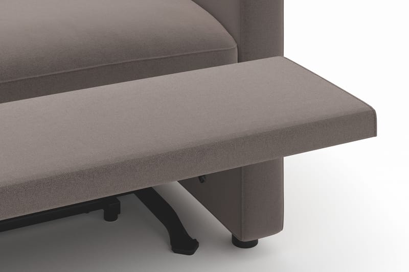 Barsele 3-sits Elektrisk Reclinersoffa - Brun - Möbler - Vardagsrum - Soffor - Reclinersoffor & Biosoffor