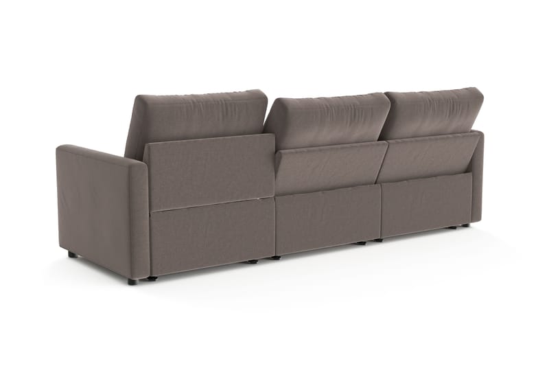 Barsele 3-sits Reclinersoffa - Brun - Möbler - Vardagsrum - Soffor - Reclinersoffor & Biosoffor