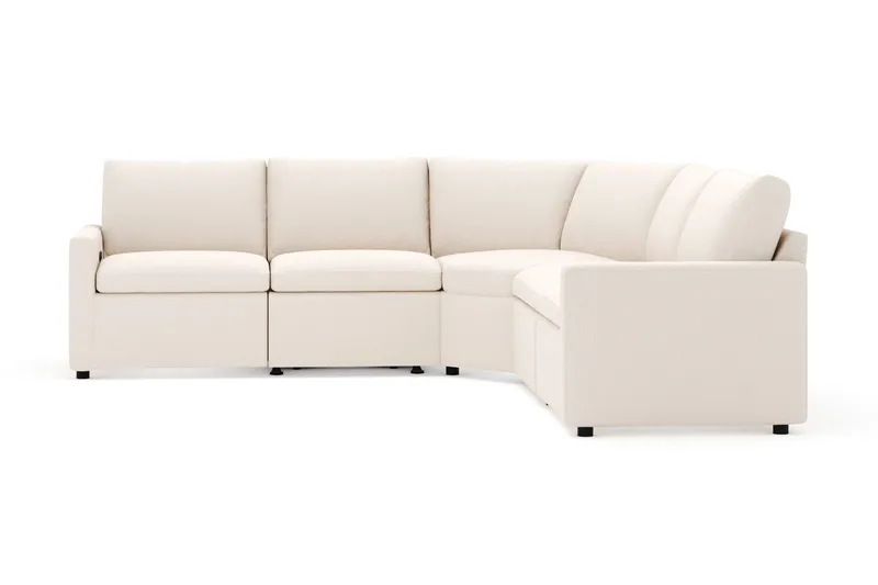 Barsele Hörnsoffa med Elektrisk Recliner 5-sits - Beige - Möbler - Vardagsrum - Soffor - Reclinersoffor & Biosoffor