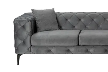 Beachport 3-sits Soffa med Divan Höger - Antracit - Möbler - Vardagsrum - Soffor - Divansoffa & schäslong