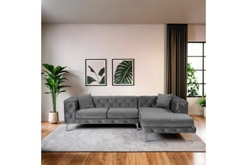 Beachport 3-sits Soffa med Divan Höger - Antracit - Möbler - Vardagsrum - Soffor - Divansoffa & schäslong