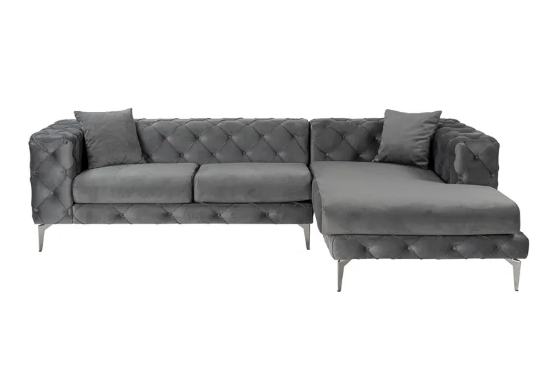 Beachport 3-sits Soffa med Divan Höger - Antracit - Möbler - Vardagsrum - Soffor - Divansoffa & schäslong