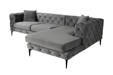 Beachport 3-sits Soffa med Divan Höger - Antracit - Möbler - Vardagsrum - Soffor - Divansoffa & schäslong