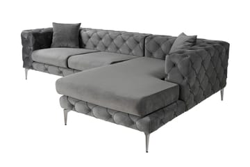 Beachport 3-sits Soffa med Divan Höger - Antracit - Möbler - Vardagsrum - Soffor - Divansoffa & schäslong