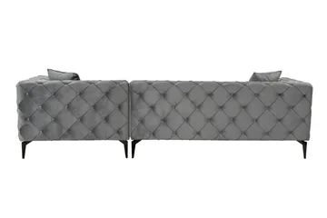 Beachport 3-sits Soffa med Divan Höger - Antracit - Möbler - Vardagsrum - Soffor - Divansoffa & schäslong