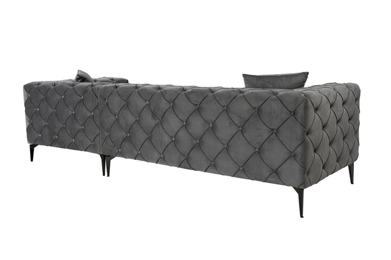 Beachport 3-sits Soffa med Divan Höger - Antracit - Möbler - Vardagsrum - Soffor - Divansoffa & schäslong