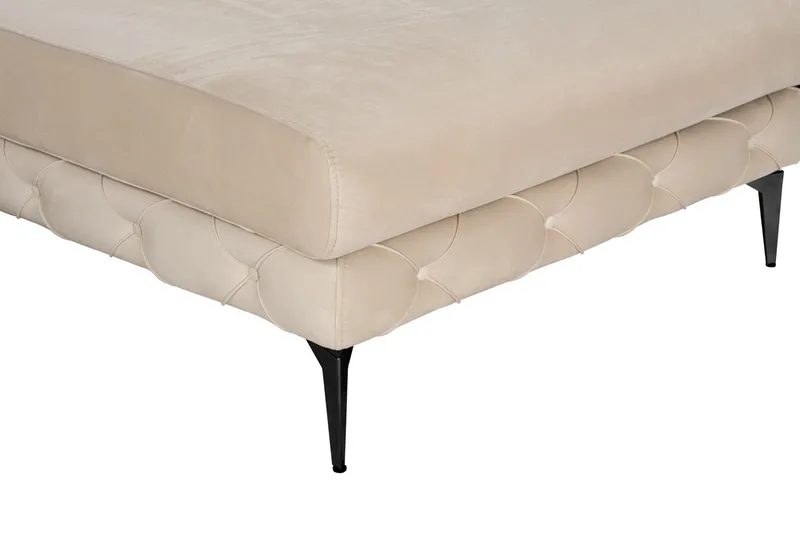 Beachport 3-sits Soffa med Divan Höger - Beige - Möbler - Vardagsrum - Soffor - Divansoffa & schäslong