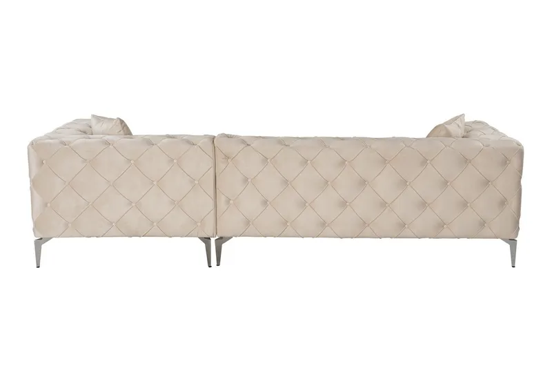 Beachport 3-sits Soffa med Divan Höger - Beige - Möbler - Vardagsrum - Soffor - Divansoffa & schäslong