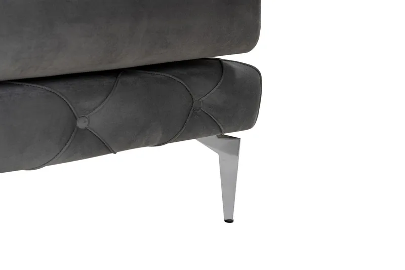 Beachport 3-sits Soffa med Divan Vänster - Antracit - Möbler - Vardagsrum - Soffor - Divansoffa & schäslong