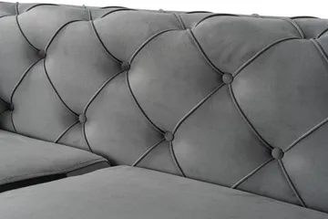 Beachport 3-sits Soffa med Divan Vänster - Antracit - Möbler - Vardagsrum - Soffor - Divansoffa & schäslong