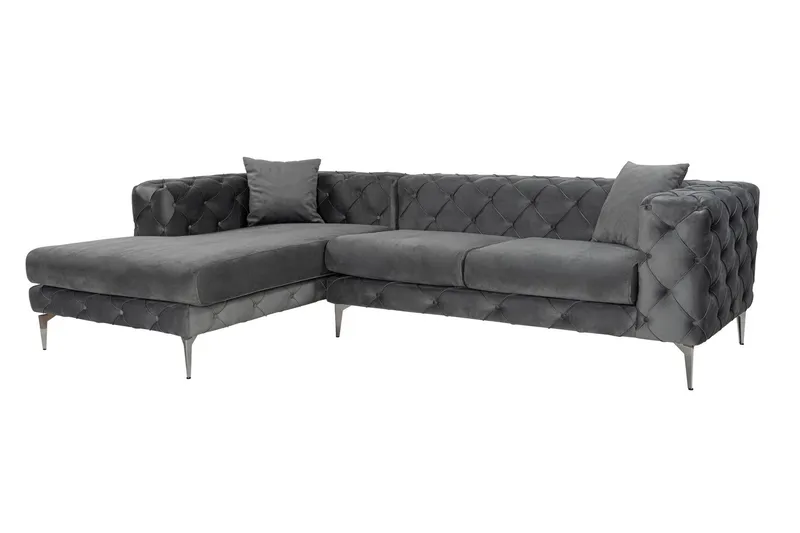 Beachport 3-sits Soffa med Divan Vänster - Antracit - Möbler - Vardagsrum - Soffor - Divansoffa & schäslong