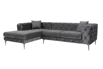 Beachport 3-sits Soffa med Divan Vänster - Antracit - Möbler - Vardagsrum - Soffor - Divansoffa & schäslong
