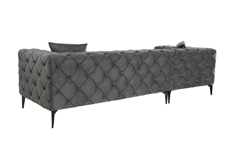 Beachport 3-sits Soffa med Divan Vänster - Antracit - Möbler - Vardagsrum - Soffor - Divansoffa & schäslong
