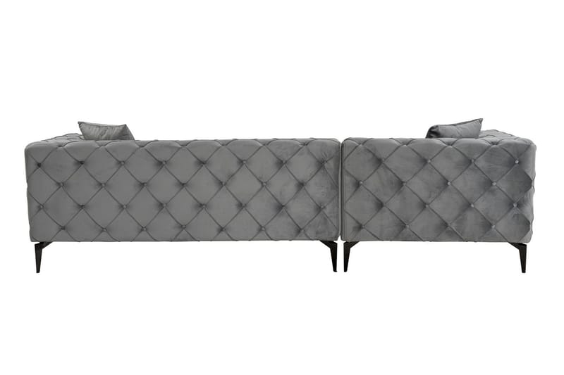 Beachport 3-sits Soffa med Divan Vänster - Antracit - Möbler - Vardagsrum - Soffor - Divansoffa & schäslong