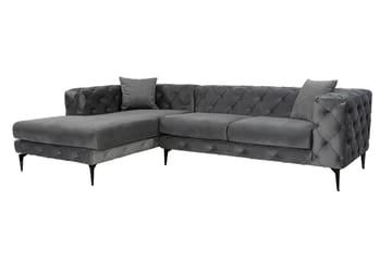 Beachport 3-sits Soffa med Divan Vänster - Antracit - Möbler - Vardagsrum - Soffor - Divansoffa & schäslong