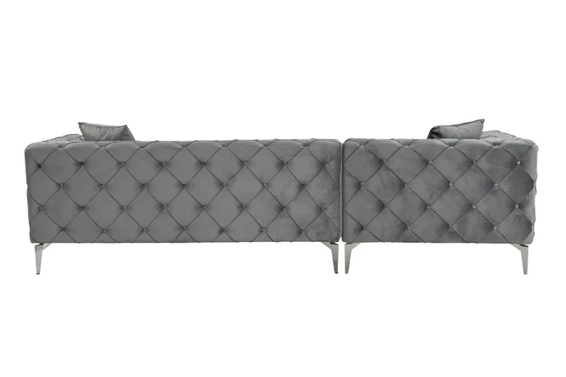 Beachport 3-sits Soffa med Divan Vänster - Antracit - Möbler - Vardagsrum - Soffor - Divansoffa & schäslong