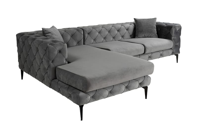 Beachport 3-sits Soffa med Divan Vänster - Antracit - Möbler - Vardagsrum - Soffor - Divansoffa & schäslong