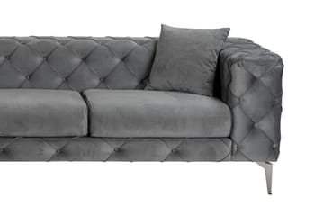 Beachport 3-sits Soffa med Divan Vänster - Antracit - Möbler - Vardagsrum - Soffor - Divansoffa & schäslong