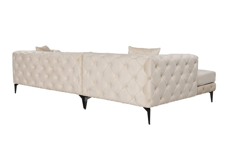 Beachport 3-sits Soffa med Divan Vänster - Beige - Möbler - Vardagsrum - Soffor - Divansoffa & schäslong