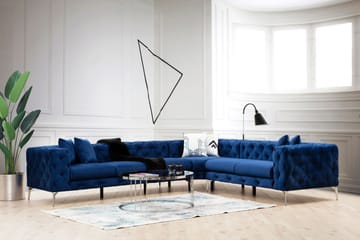 Beachport Hörnsoffa 6-sits - Blå - Möbler - Vardagsrum - Soffor - Hörnsoffor