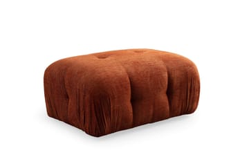 Belgin Bubblig Divansoffa 2-sits med fasta armstöd - Orange - Möbler - Vardagsrum - Soffor - Modulsoffor - Komplett modulsoffa