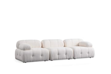 Belgin Bubblig Soffa 3-sits med fasta armstöd