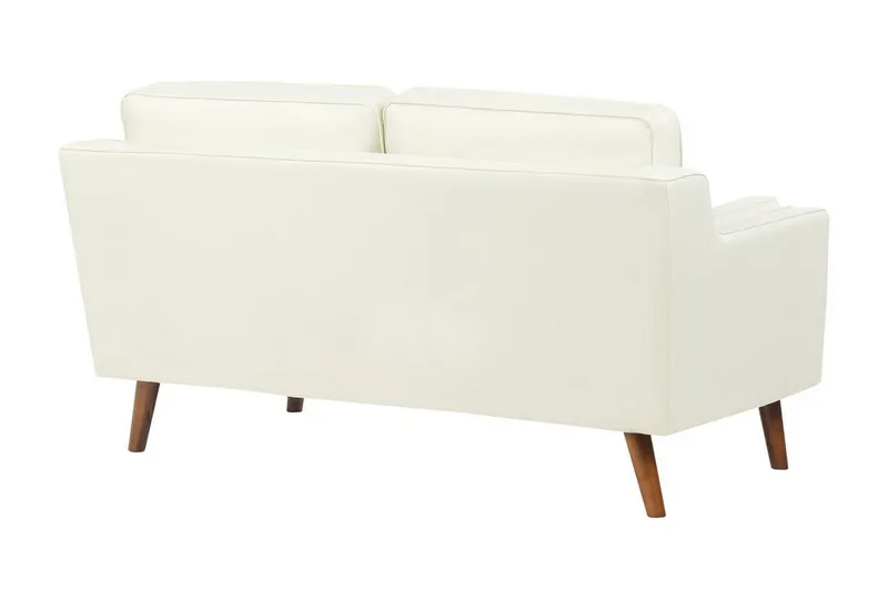 Bertha Soffa 2-sits - Vit/Ljust trä - Möbler - Vardagsrum - Soffor - 2-sits soffor