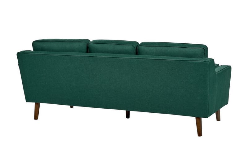 Bertha Soffa 3-sits - Grön/Ljust trä - Möbler - Vardagsrum - Soffor - 3-sits soffor