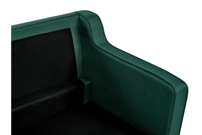 Bertha Soffa 3-sits - Grön/Ljust trä - Möbler - Vardagsrum - Soffor - 3-sits soffor
