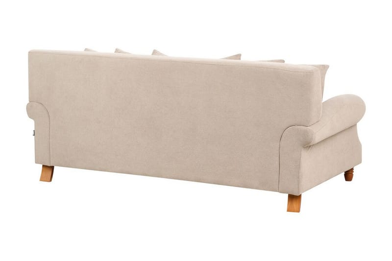 Bijan Soffa 2-sits - Beige/Mörkt trä - Möbler - Vardagsrum - Soffor - 2-sits soffor