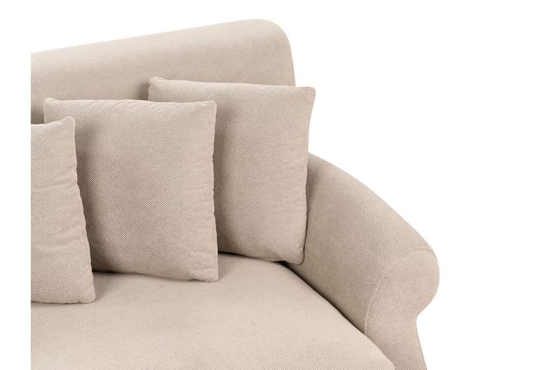 Bijan Soffa 2-sits - Beige/Mörkt trä - Möbler - Vardagsrum - Soffor - 2-sits soffor
