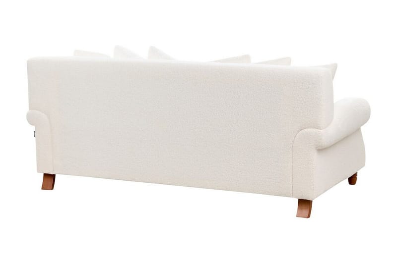 Bijan Soffa 2-sits - Vit/Mörkt trä - Möbler - Vardagsrum - Soffor - 2-sits soffor