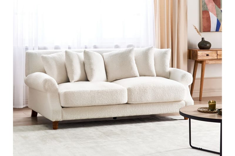 Bijan Soffa 2-sits - Vit/Mörkt trä - Möbler - Vardagsrum - Soffor - 2-sits soffor