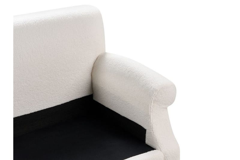 Bijan Soffa 2-sits - Vit/Mörkt trä - Möbler - Vardagsrum - Soffor - 2-sits soffor