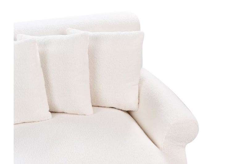 Bijan Soffa 3-sits - Vit/Mörkt trä - Möbler - Vardagsrum - Soffor - 3-sits soffor