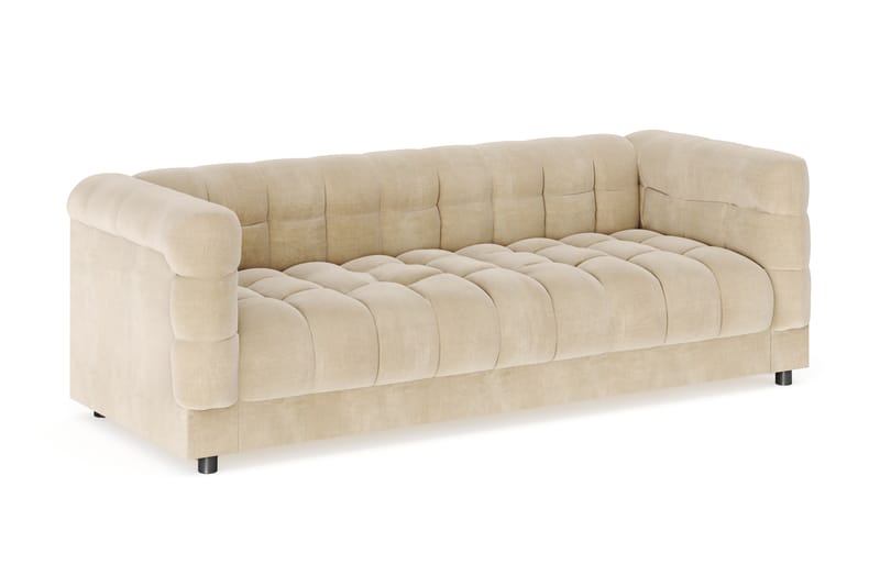 Billsta 3-sits Soffa - Beige - Möbler - Vardagsrum - Soffor - Sammetssoffor