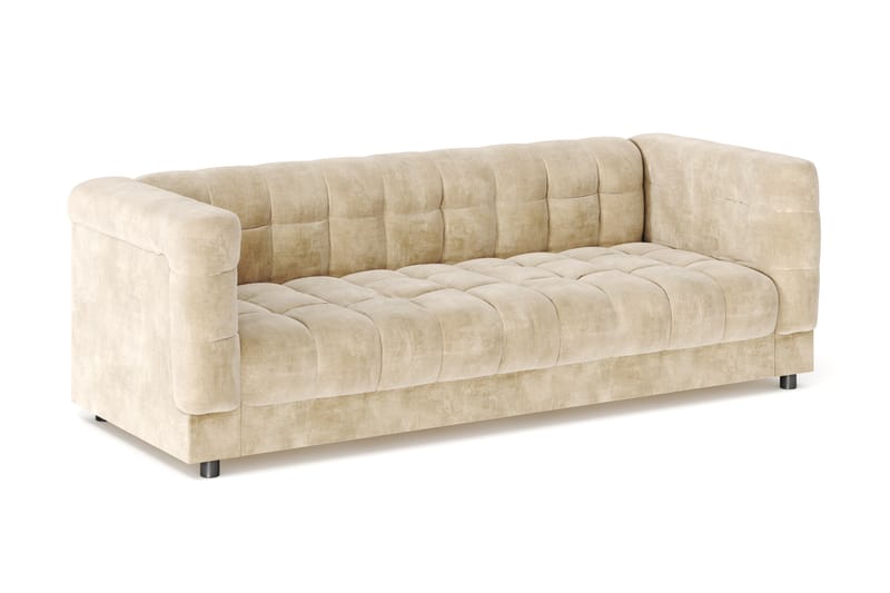 Billsta 3-sits Soffa - Beige - Möbler - Vardagsrum - Soffor - Sammetssoffor