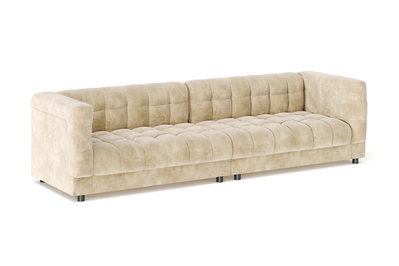 Billsta 4-sits Soffa - Beige - Möbler - Vardagsrum - Soffor - Sammetssoffor