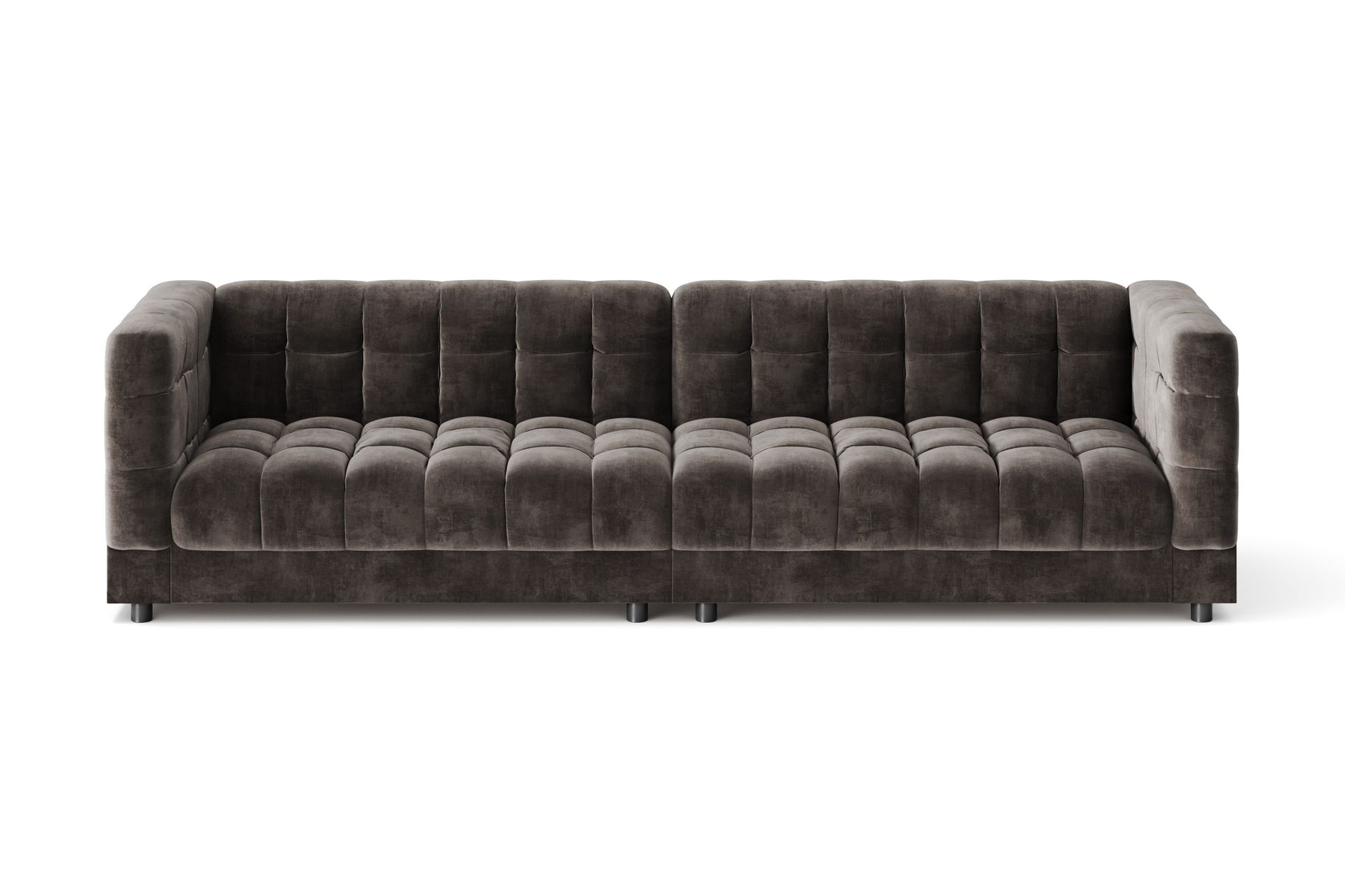 billsta 4-sits soffa - mörkgrå