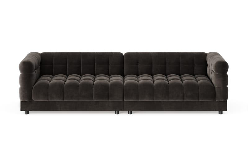 Billsta 4-sits Soffa - Mörkgrå - Möbler - Vardagsrum - Soffor - Sammetssoffor
