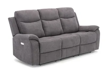 Milo Soffa 3-sits - Grå - Möbler - Vardagsrum - Soffor - Reclinersoffor & Biosoffor