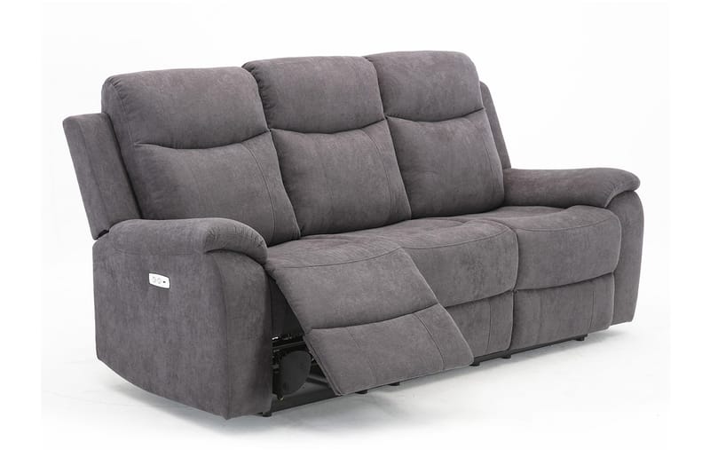 Milo Soffa 3-sits - Grå - Möbler - Vardagsrum - Soffor - Reclinersoffor & Biosoffor